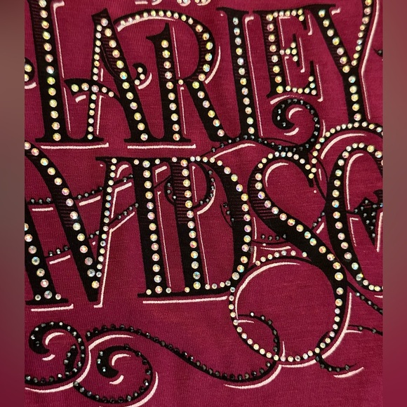 Harley-Davidson tank with embellishments, size XS - Picture 2 of 5